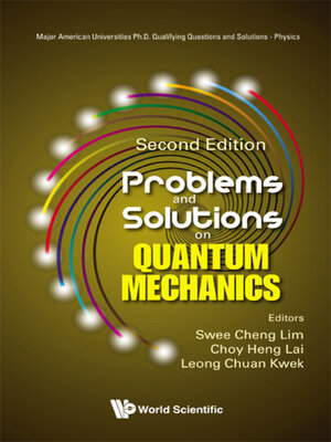 cover image of Problems and Solutions On Quantum Mechanics ()